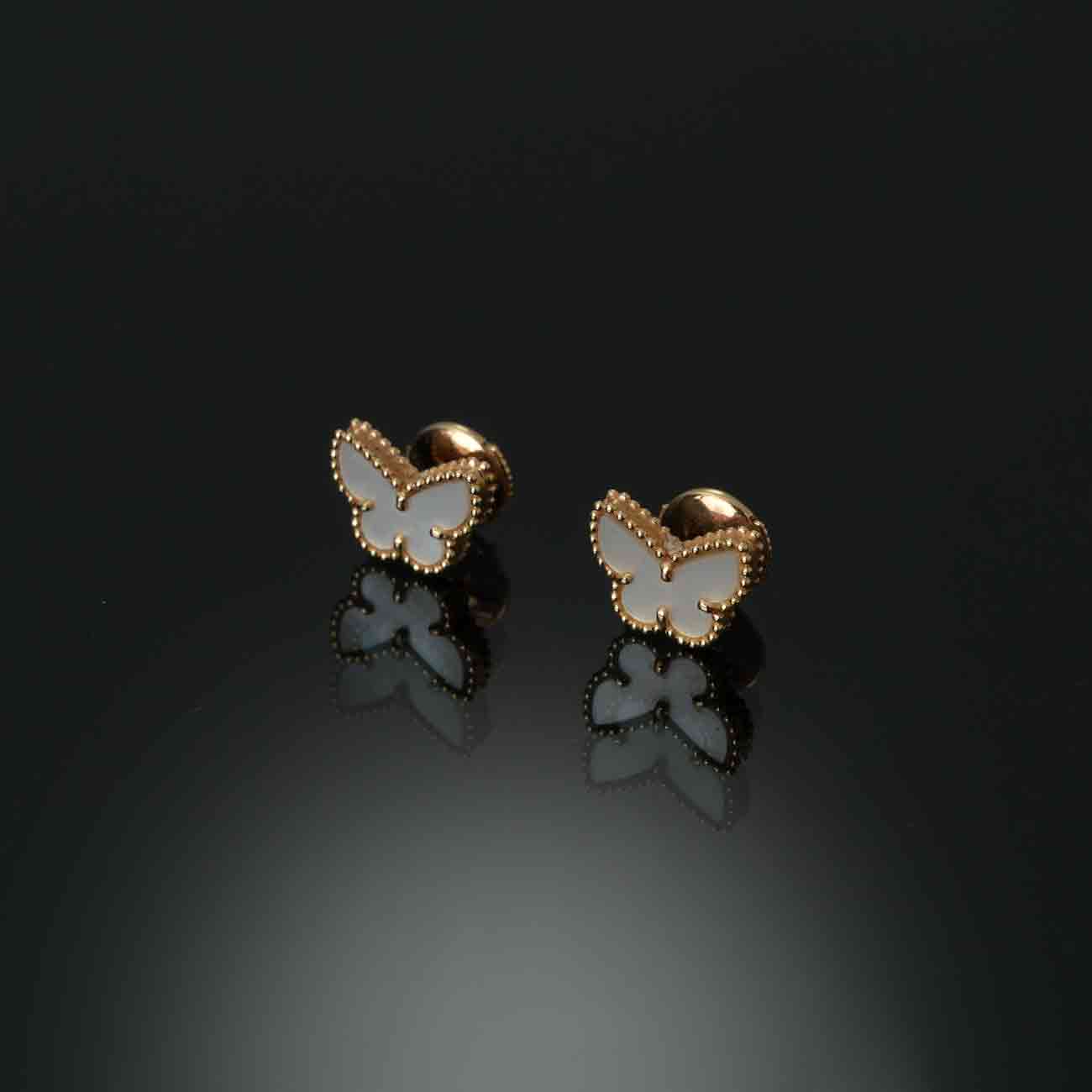 Van Cleef & Arpels(USED)반클리프앤아펠 스윗 알함브라 버터플라이 이어링